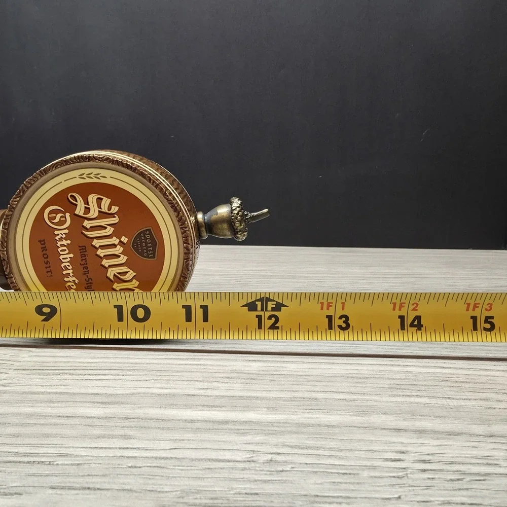 Shiner Oktoberfest Beer Marzen-Style Tap Handle - 12